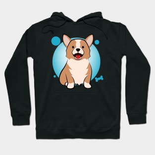 Cute corgi cartoon Hoodie